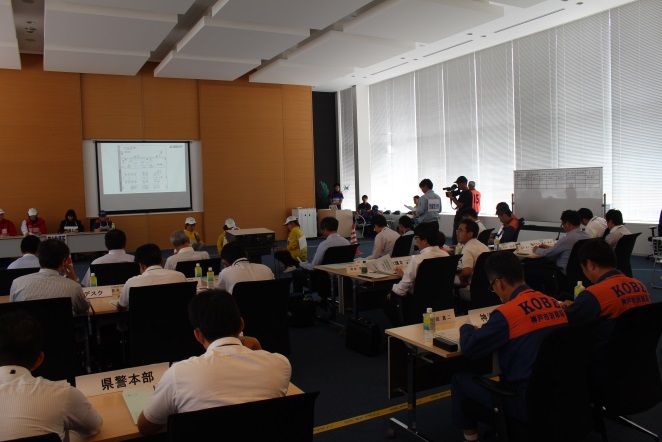 より一層「安全安心な大会」を目指し、各関係機関と連携し訓練を実施しました