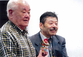 朱實先生と伊賀上野の祭の土鈴