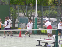 テニス部員参加によるジュニアテニス強化・普及プロジェクト