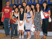 北京留学時代、留学生仲間と