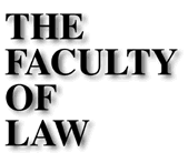 The Faculty of Law (banner)