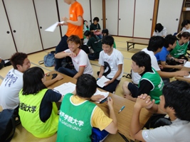 8月27日-31日　神戸学院大学のボランティア活動に東北福祉大学の学生が参加しました