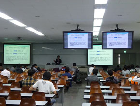 工学院大学開催「新宿駅周辺地域・地震防災訓練」において、本プロジェクト紹介ブースを出展