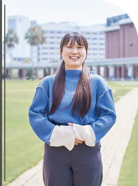 水野 栞里さん 法学部 法律学科 3年次生