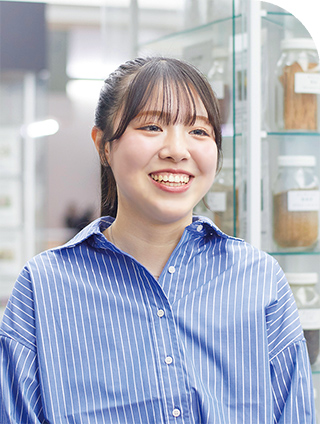 薬学部 薬学科 3年次生 金谷 萌々子さん(大阪・府立吹田東高等学校 出身)