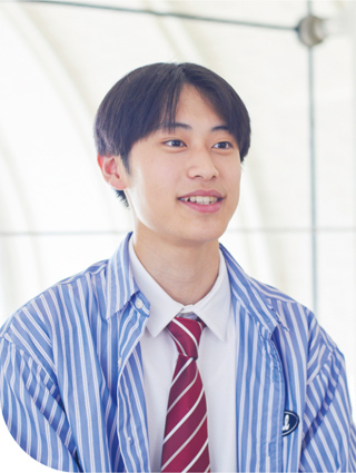 法学部 法律学科 2年次生 平井 俊輔さん(兵庫・県立加古川北高等学校 出身)