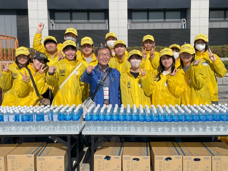 神戸マラソン2025」にオール神戸学院で取り組みました｜TOPICS｜神戸