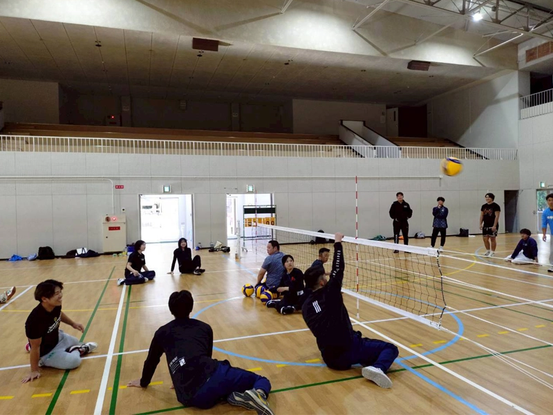 シッティングバレーボール(11月14日)