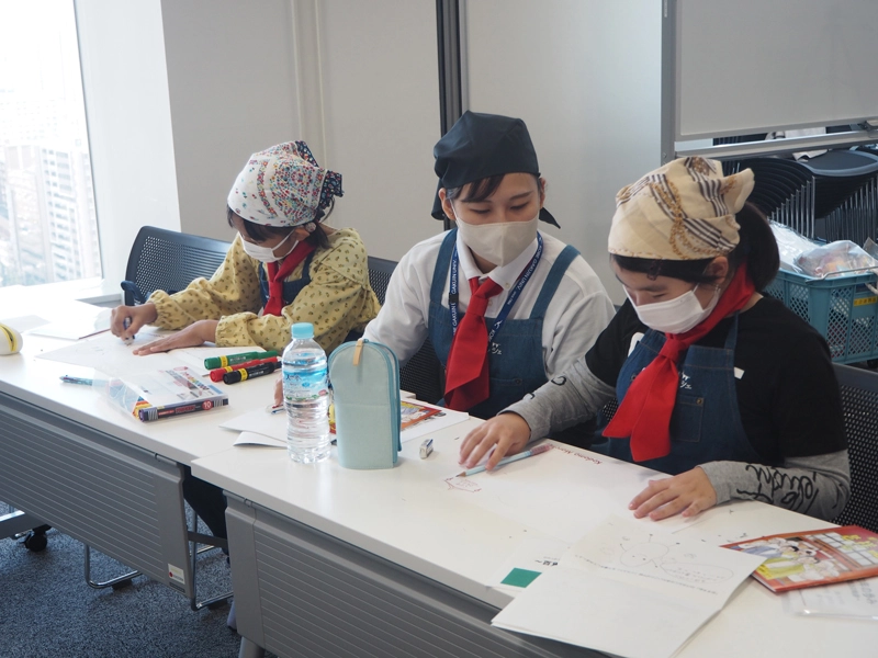 先生や学生と一緒にアピールポイントを考えました