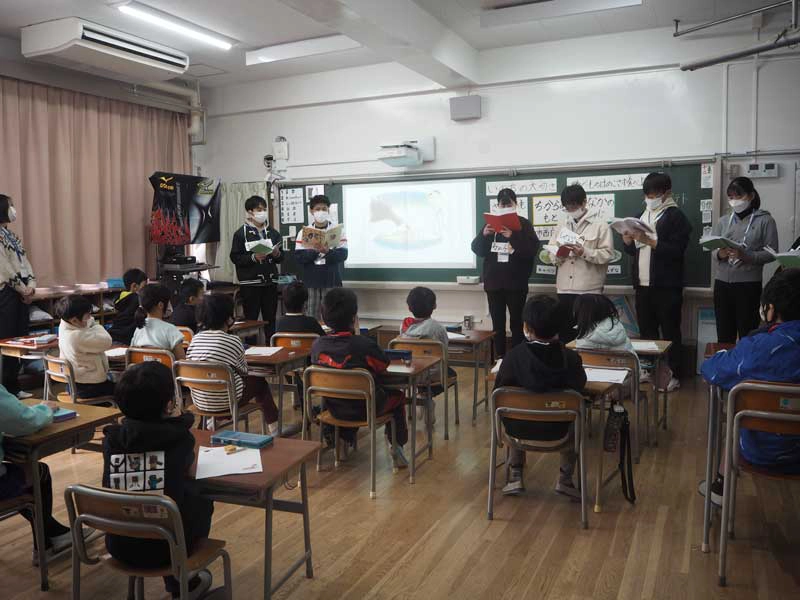 絵本を通して命の大切さを学びました