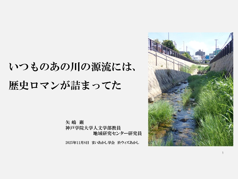 矢嶋教授が発表したスライド