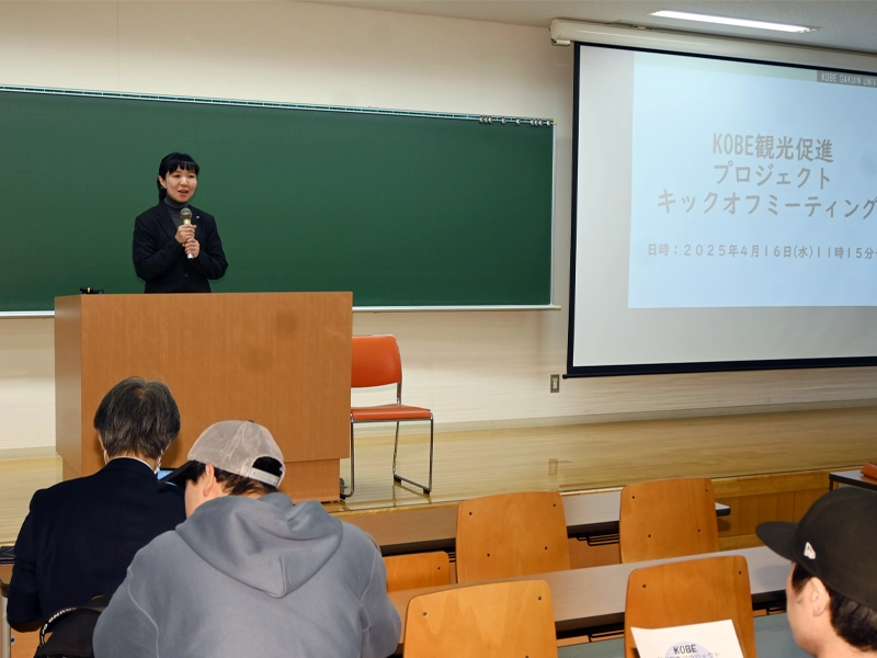 神姫バスの運行と課題について話す神戸営業所の髙橋さん
