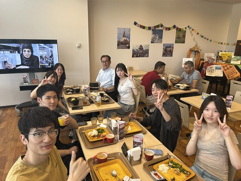 JICA関西食堂で世界の食を味わう