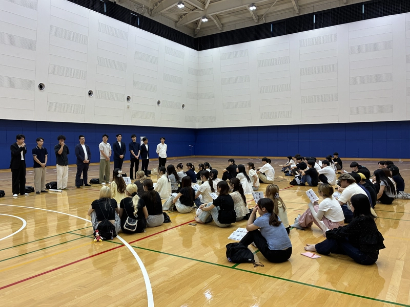 アリーナで実施された「イキイキ働く人Expo」