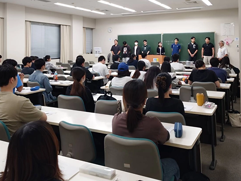 内定者の話を聴く受講生