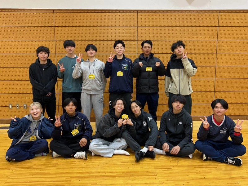 参加したスポーツサイエンス・ユニットの学生