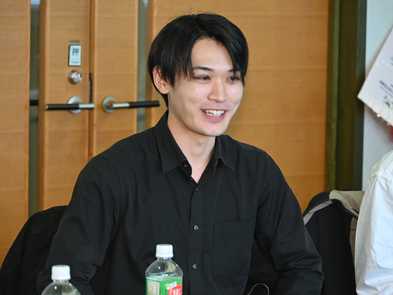 ⑦心理学部の熊谷海琉さん