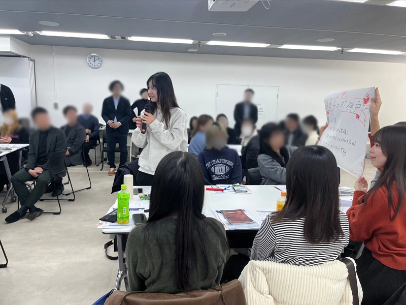 グッズ製作班の発表