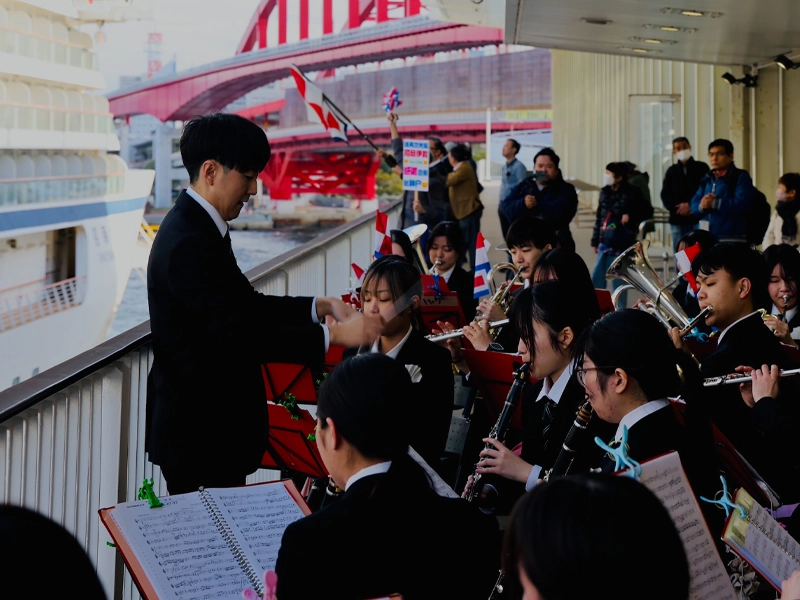 心を込めたメロディを届ける吹奏楽部