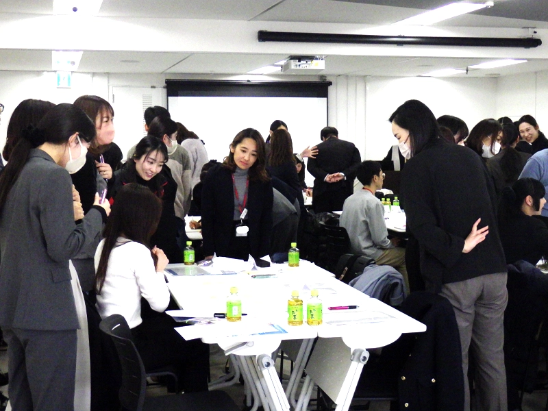 参加者同士で活発に行われた意見交換
