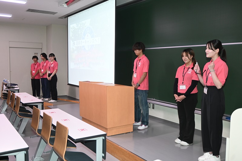 “ホンネ”トークを盛り上げた学生6人