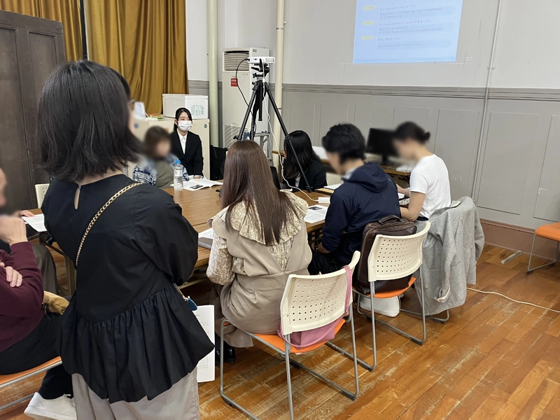 繁昌さんの発表を聴く参加者