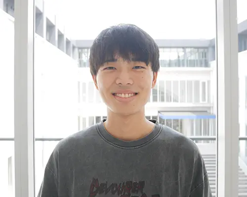 ボランティア活動支援室 学生スタッフ 環境班リーダー　梅垣 太一さん