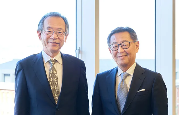 神戸学院大学の歩むべき未来を、新旧学長が語り合う
