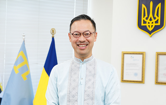 ソ連崩壊を目撃した高校生が名誉領事にウクライナと日本をつなぐ架け橋へ