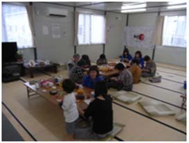 写真20:子どもとのふれあい
