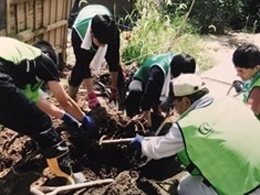 埋もれていた水神様をついに発見