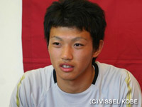 嘉味田隼選手(ユースチーム)