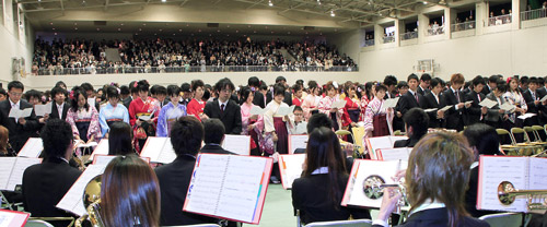 2009年度 神戸学院大学学位記授与式